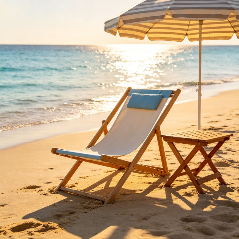 3-Piece Foldable Beach Set