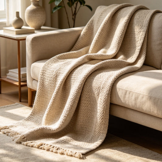 High-end Blend Sofa Throw Blanket